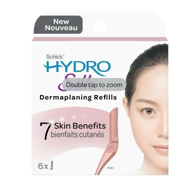 Schick Other - Schick Hydro Silk Dermal Blades 6 blades Lets Rid the Peach Fuz ! NEW